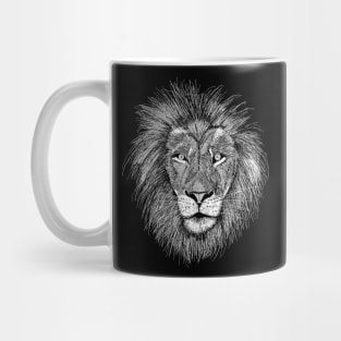 Hand drawn Lion Mug